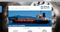 Desktop Screenshot of pia-industrie.net